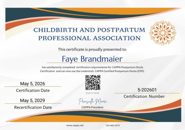 Certification
