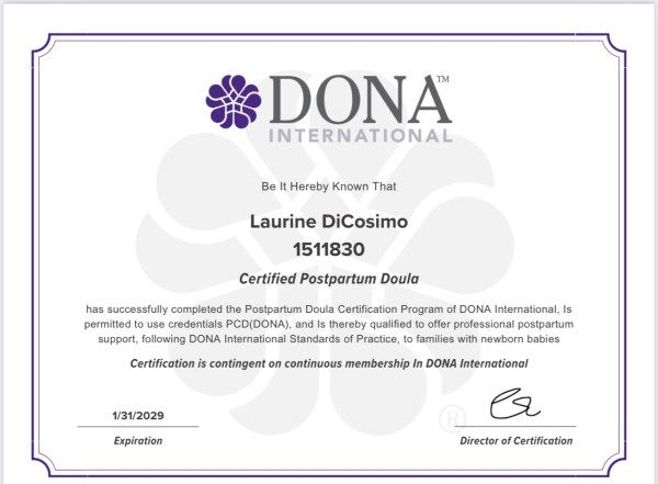 Certification
