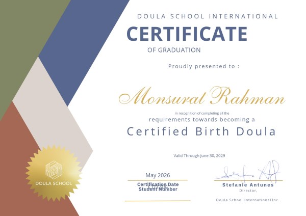 Certification