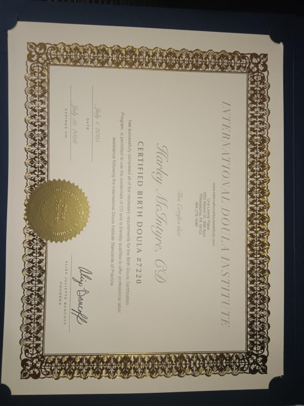 Certification