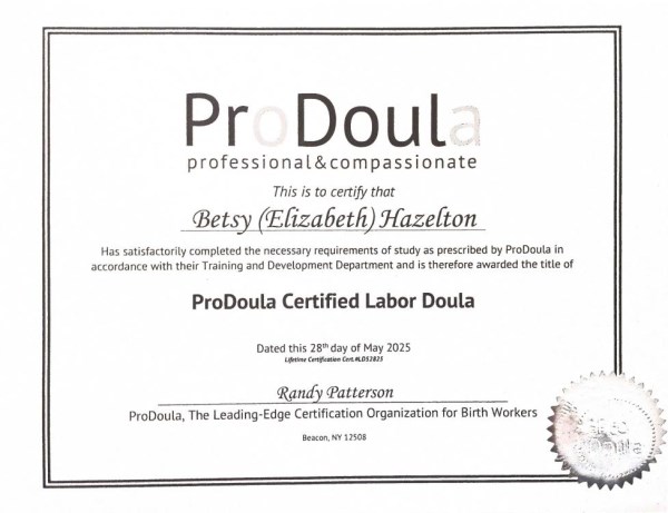Certification
