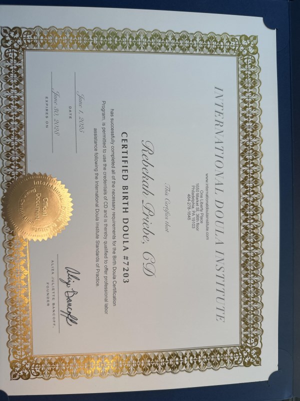 Certification