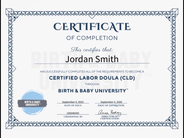 Certification