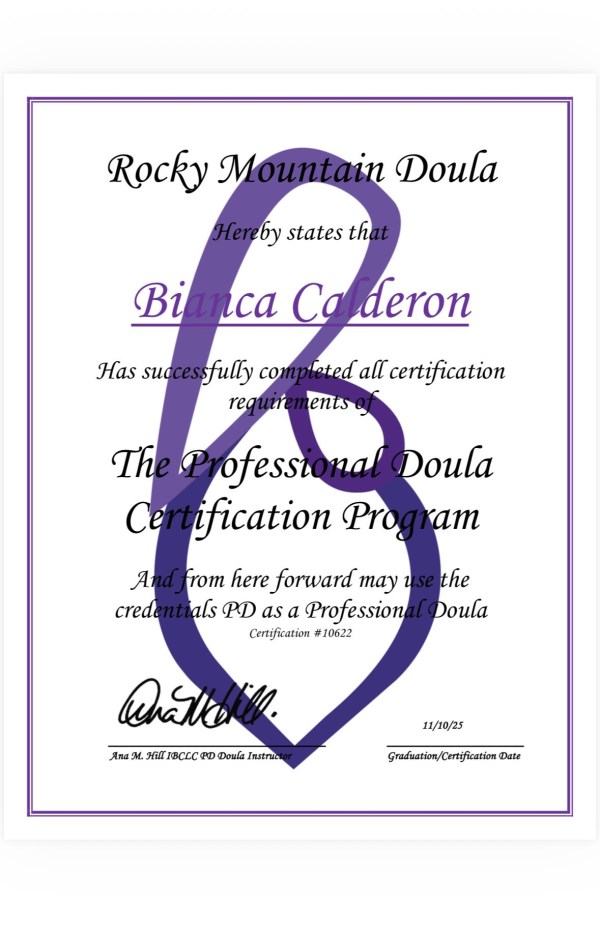 Certification