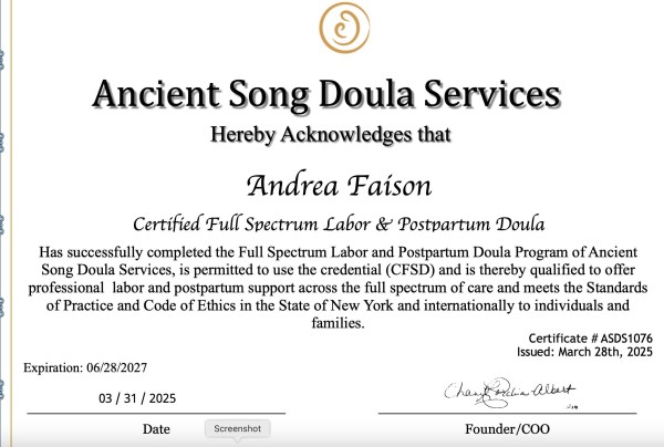 Certification