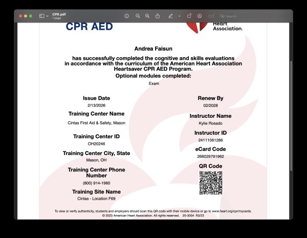 credential