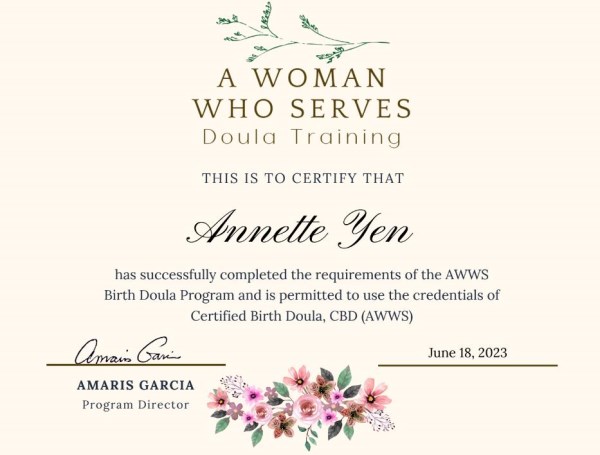 Certification