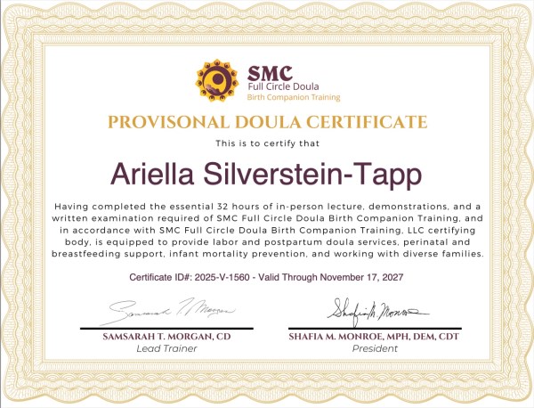 Certification