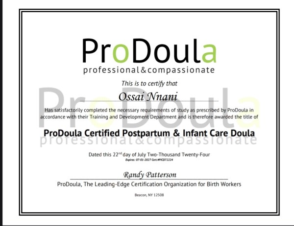 Certification
