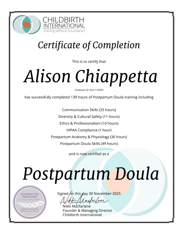 Certification