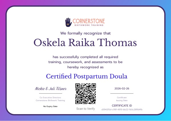 Certification