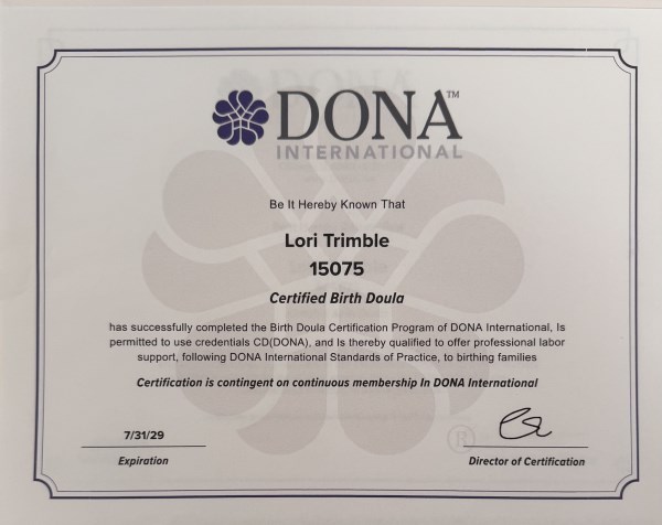 Certification