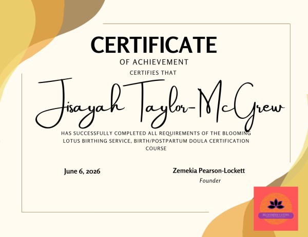 Certification