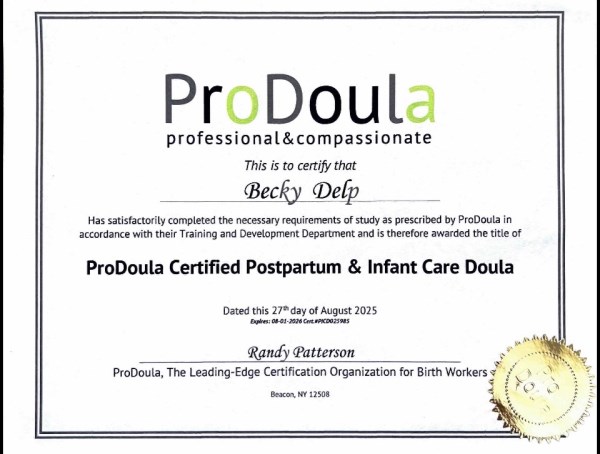 Certification