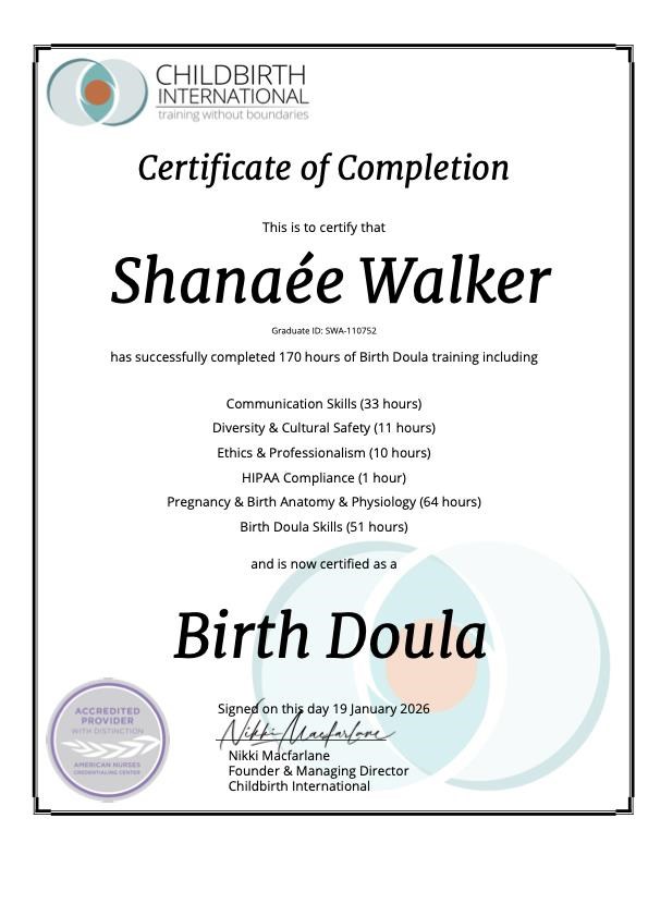 Certification