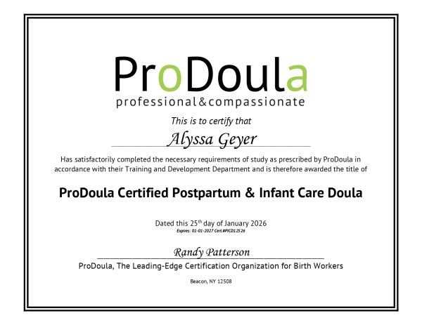 Certification