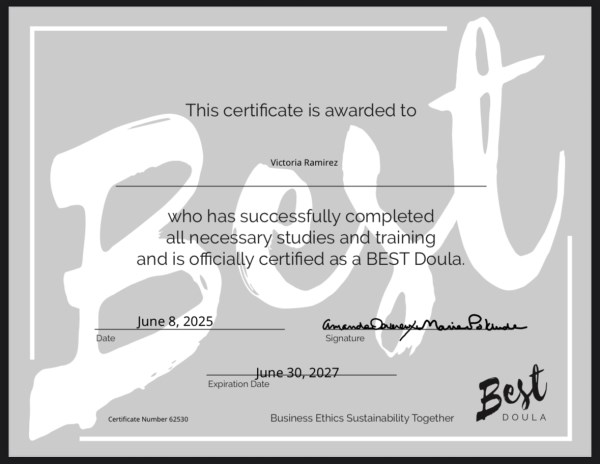 Certification