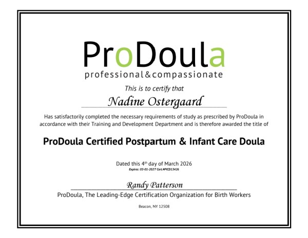 Certification