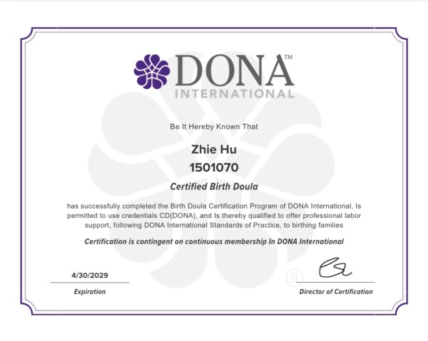 Certification