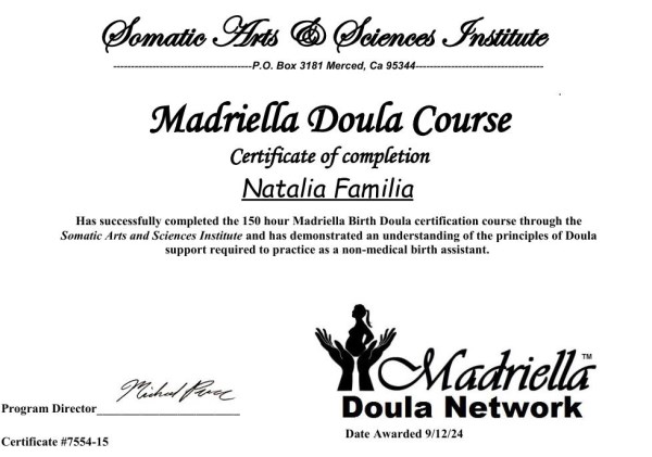 Certification