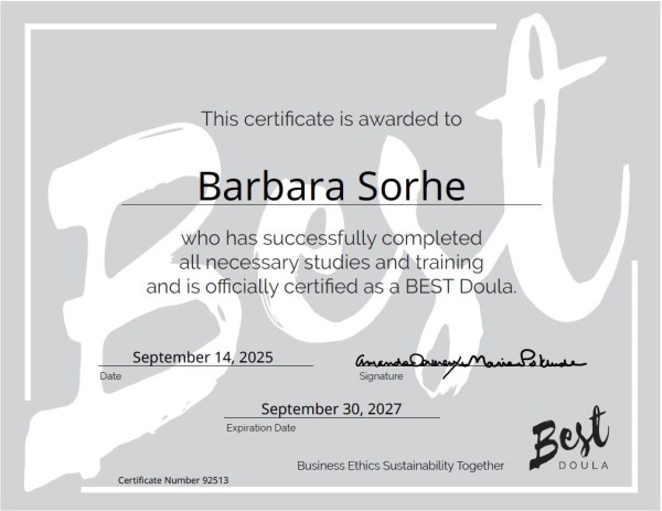 Certification