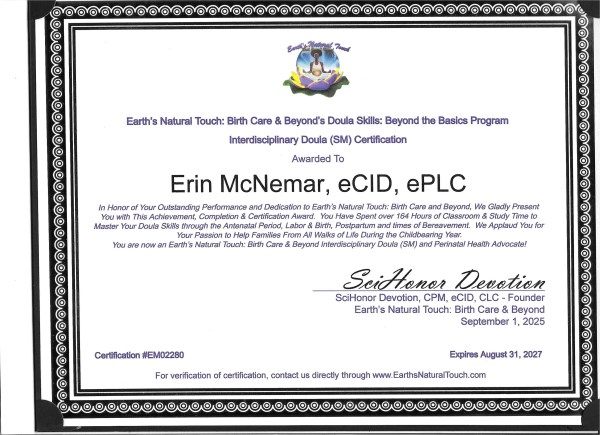 Certification