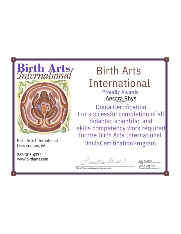 Certification
