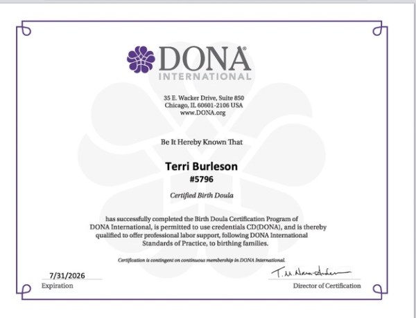 Certification