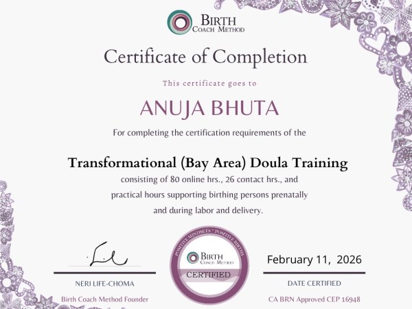 Certification