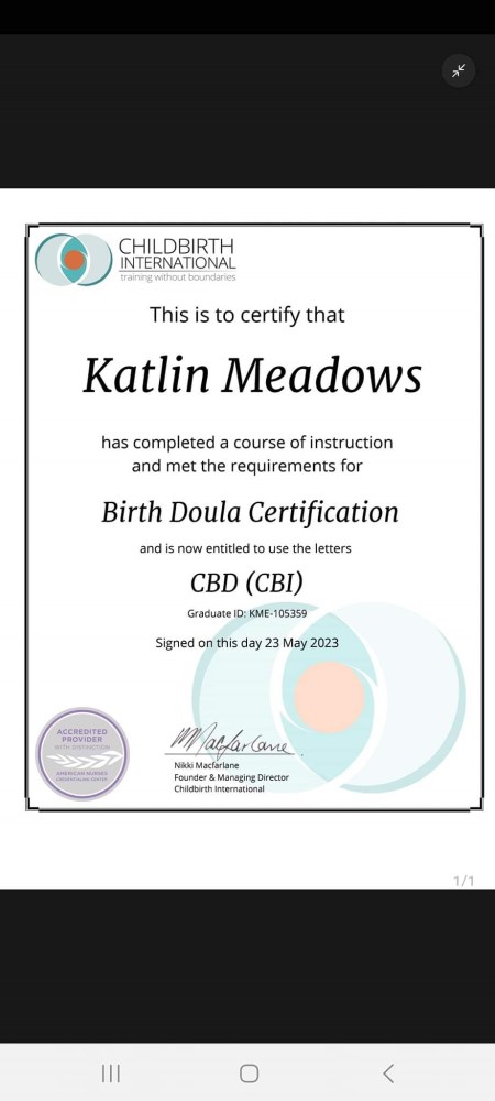 Certification