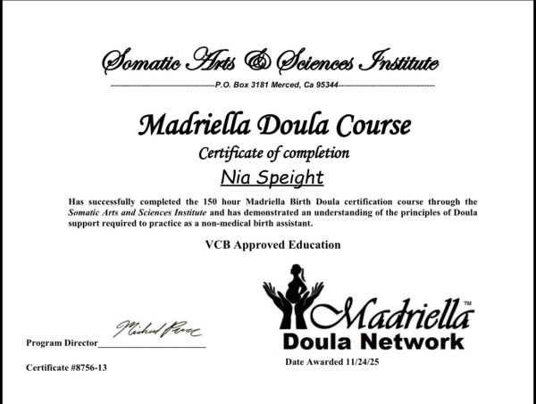 Certification