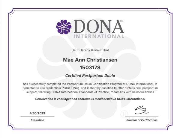 Certification