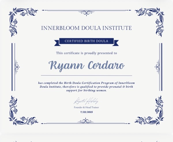 Certification