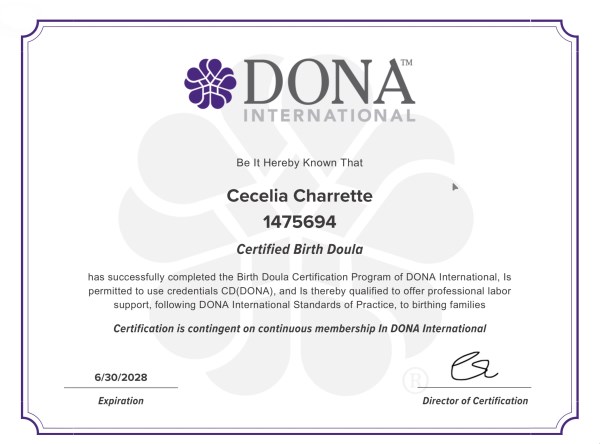 Certification