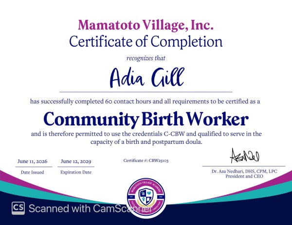 Certification