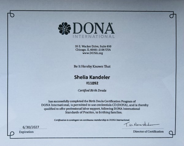 Certification