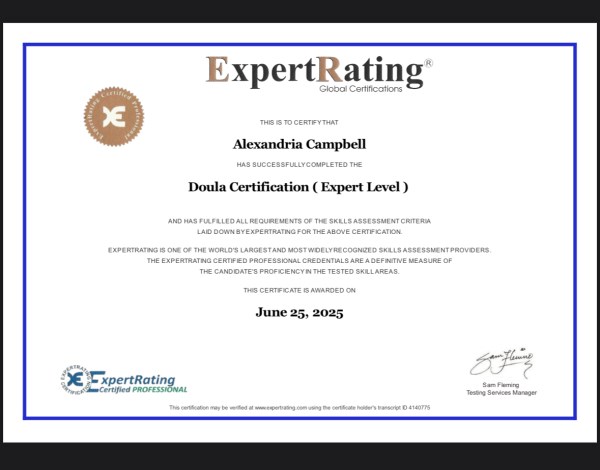Certification