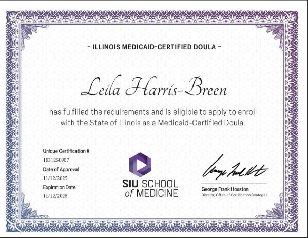 Certification