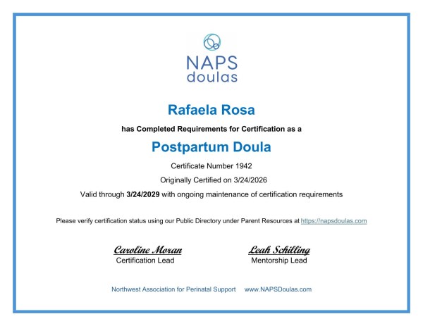 Certification