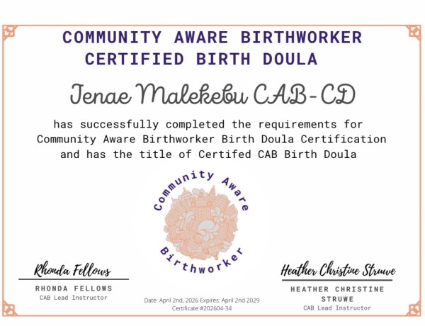 Certification