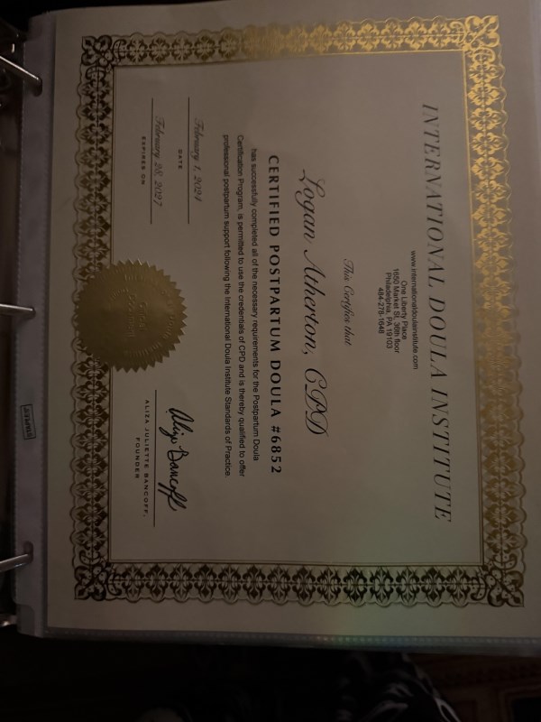 Certification