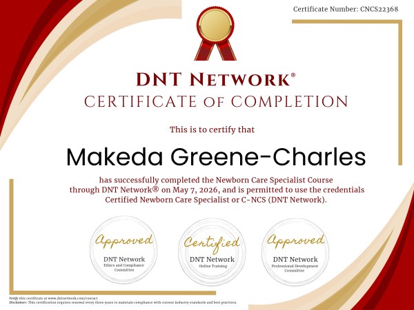 Certification