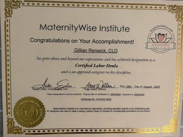 Certification