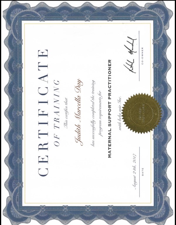 Certification
