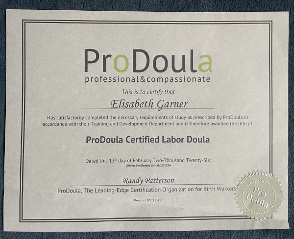 Certification