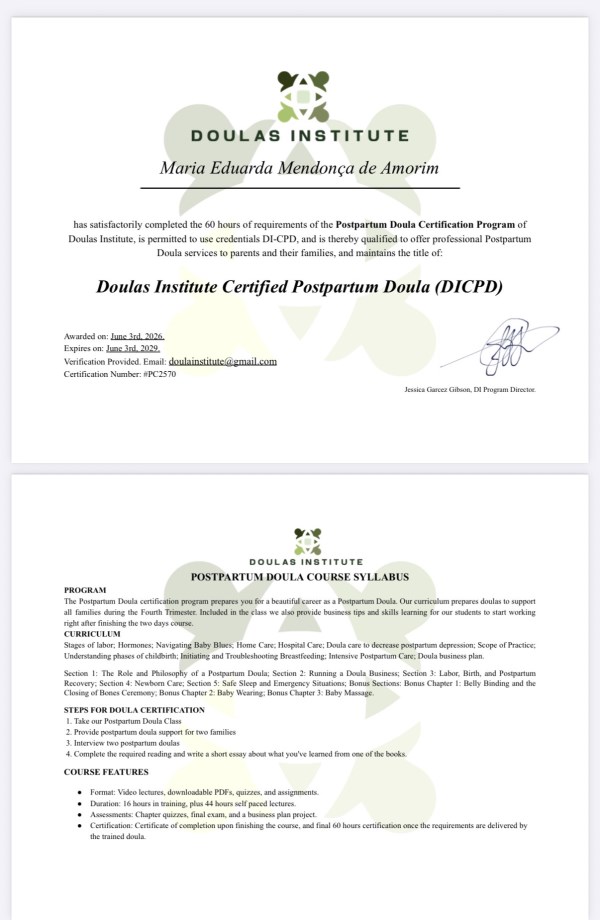 Certification