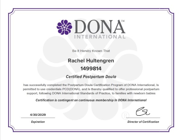 Certification