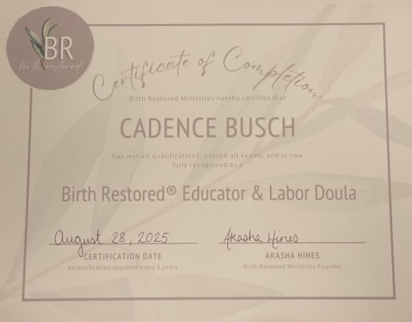 Certification