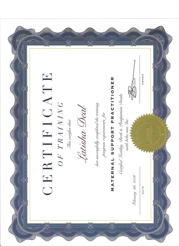 Certification