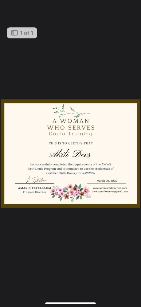 Certification